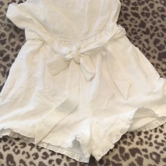 Sage The Label Close To Paradise Romper in White Size Small - Picture 8 of 16